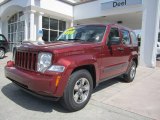 2008 Inferno Red Crystal Pearl Jeep Liberty Sport #64663148