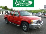 2006 Fire Red GMC Sierra 1500 SLE Extended Cab 4x4 #64664760