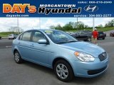 2011 Ice Blue Hyundai Accent GLS 4 Door #64664752