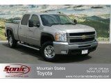 2007 Silver Birch Metallic Chevrolet Silverado 2500HD LTZ Crew Cab 4x4 #64662992