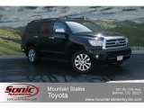 2012 Black Toyota Sequoia Limited 4WD #64662944