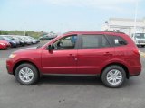 Sierra Red Hyundai Santa Fe in 2012