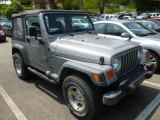 2000 Silverstone Metallic Jeep Wrangler Sport 4x4 #64662891