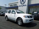 2008 Avalanche White Nissan Pathfinder LE 4x4 #64662860