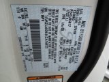 2004 Explorer Color Code for Ceramic White Tri Coat Metallic - Color Code: F6