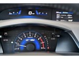 2012 Honda Civic Hybrid-L Sedan Gauges