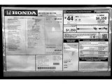 2012 Honda Civic Hybrid-L Sedan Window Sticker