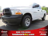 2012 Bright White Dodge Ram 1500 ST Quad Cab #64663628