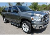 2008 Mineral Gray Metallic Dodge Ram 1500 Big Horn Edition Quad Cab 4x4 #64664394
