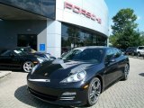 2011 Basalt Black Metallic Porsche Panamera 4 #64664389