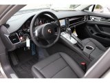 2012 Porsche Panamera S Hybrid Black Interior