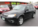 2009 Obsidian Black Pearl Subaru Forester 2.5 X Premium #64816059