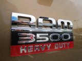 2012 Dodge Ram 3500 HD Big Horn Crew Cab Dually Marks and Logos