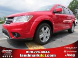 2012 Bright Red Dodge Journey SXT #64821459