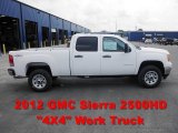 2012 Summit White GMC Sierra 2500HD Crew Cab 4x4 #64821914