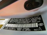 2009 Prius Color Code for Classic Silver Metallic - Color Code: 1F7
