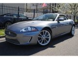 2011 Lunar Grey Metallic Jaguar XK XKR Convertible #64821376