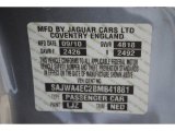 2011 XK Color Code for Lunar Grey Metallic - Color Code: LJZ