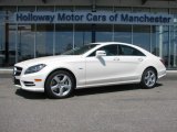 2012 Diamond White Metallic Mercedes-Benz CLS 550 4Matic Coupe #64821635