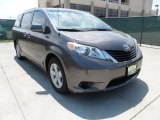 2012 Predawn Gray Mica Toyota Sienna LE #64821571
