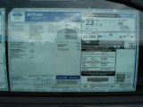 2013 Ford Mustang V6 Premium Convertible Window Sticker