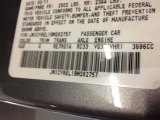 2011 G Color Code for Graphite Shadow - Color Code: KAD