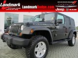 2011 Natural Green Pearl Jeep Wrangler Unlimited Rubicon 4x4 #64869957