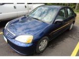 2003 Royal Blue Honda Civic LX Sedan #64870239