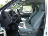 2012 Ford F350 Super Duty XL Crew Cab 4x4 Dually Steel Interior