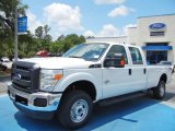 2012 Oxford White Ford F350 Super Duty XL Crew Cab 4x4 #64869920