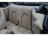 2000 Jaguar XK XK8 Convertible Rear Seat