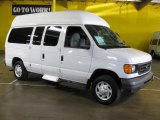 Oxford White Ford E Series Van in 2007