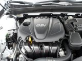 2013 Hyundai Sonata Limited 2.4 Liter DOHC 16-Valve D-CVVT 4 Cylinder Engine
