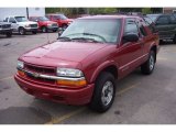 2002 Dark Cherry Red Metallic Chevrolet Blazer LS 4x4 #64925273