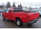 2002 Bright Red Ford F150 XLT SuperCab #64925248