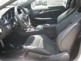 2012 Mercedes-Benz C 63 AMG Black Series Coupe AMG Black Series Black Dinamica/Red Stitching Interior