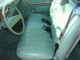 1977 Buick Regal Coupe Green Interior