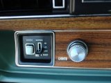 1977 Buick Regal Coupe Controls