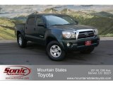 2009 Timberland Green Mica Toyota Tacoma V6 TRD Double Cab 4x4 #64924502