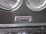 1968 AMC AMX 390 Info Tag