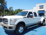 2012 Oxford White Ford F350 Super Duty King Ranch Crew Cab 4x4 Dually #64975369