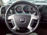 2009 GMC Sierra 2500HD SLT Crew Cab 4x4 Steering Wheel