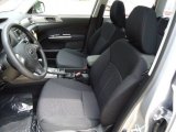 2012 Subaru Forester 2.5 X Black Interior