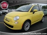 2012 Giallo (Yellow) Fiat 500 Pop #64976066