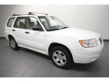 2007 Aspen White Subaru Forester 2.5 X #64975724