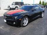 Black Chevrolet Camaro in 2011
