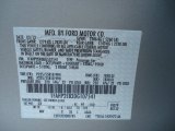 2013 Taurus Color Code for Ingot Silver Metallic - Color Code: UX