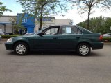 2000 Clover Green Pearl Honda Civic LX Sedan #64976003