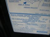 1992 Honda Prelude Si Info Tag