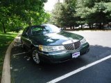 2001 Medium Charcoal Green Metallic Lincoln Town Car Signature #64975875